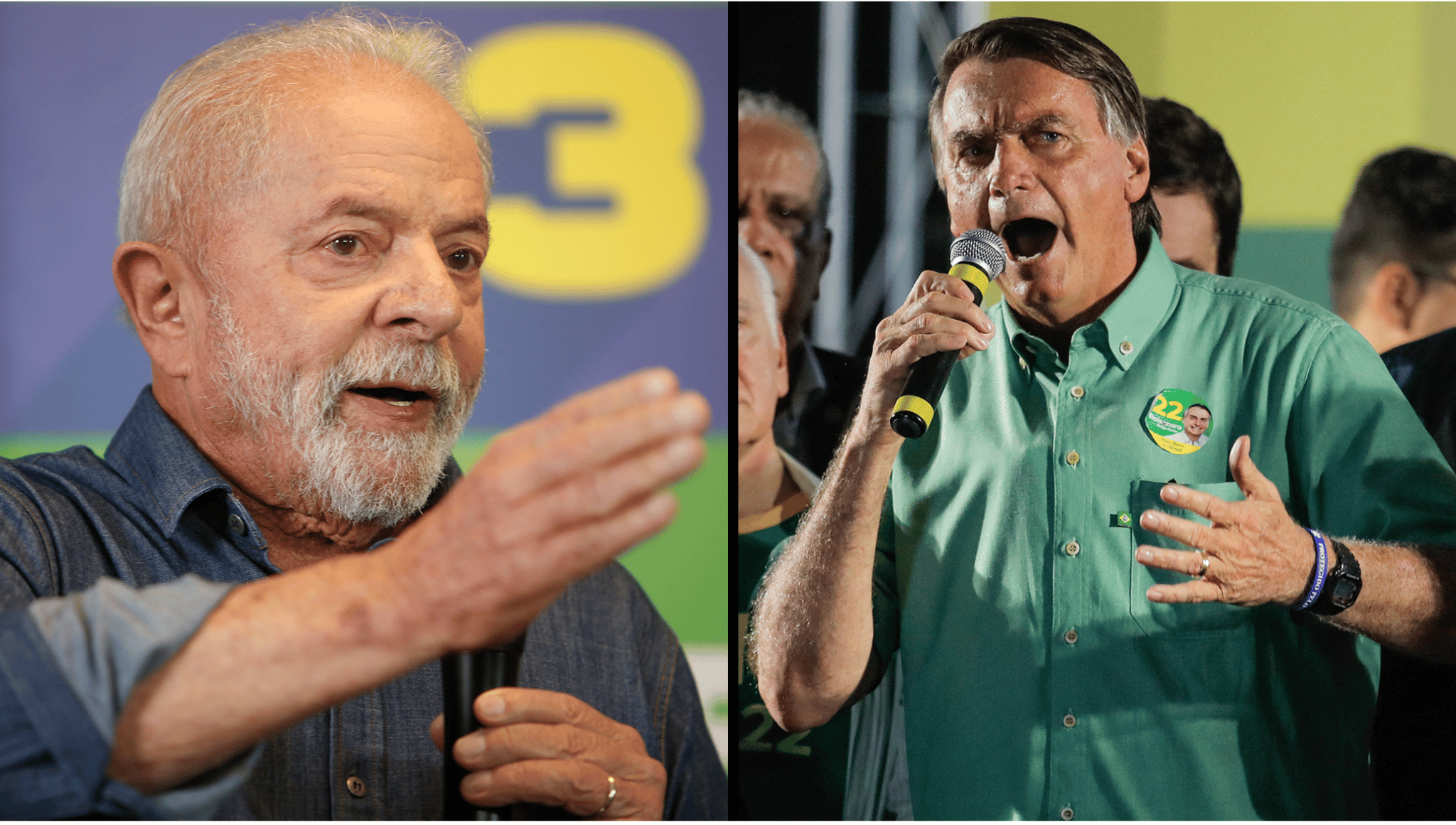 Bolsonaro e Da Silva Brasile