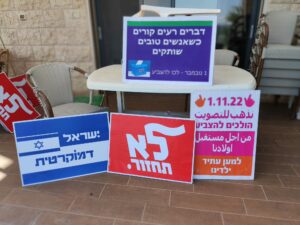 Manifesti Meretz Israele