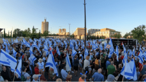 Israele manifestanti