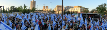 Israele manifestanti