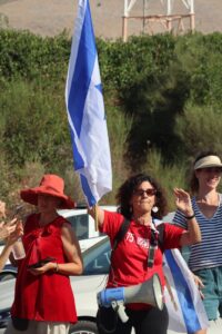 Angelica manifestazioni in Israele